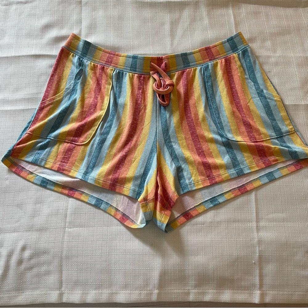 Sonoma Sleepwear 2XL Colorful Striped Shorts